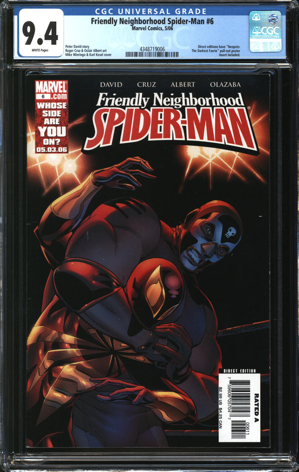 Friendly Neighborhood Spider-Man (2005) #6 CGC 9.4 NM