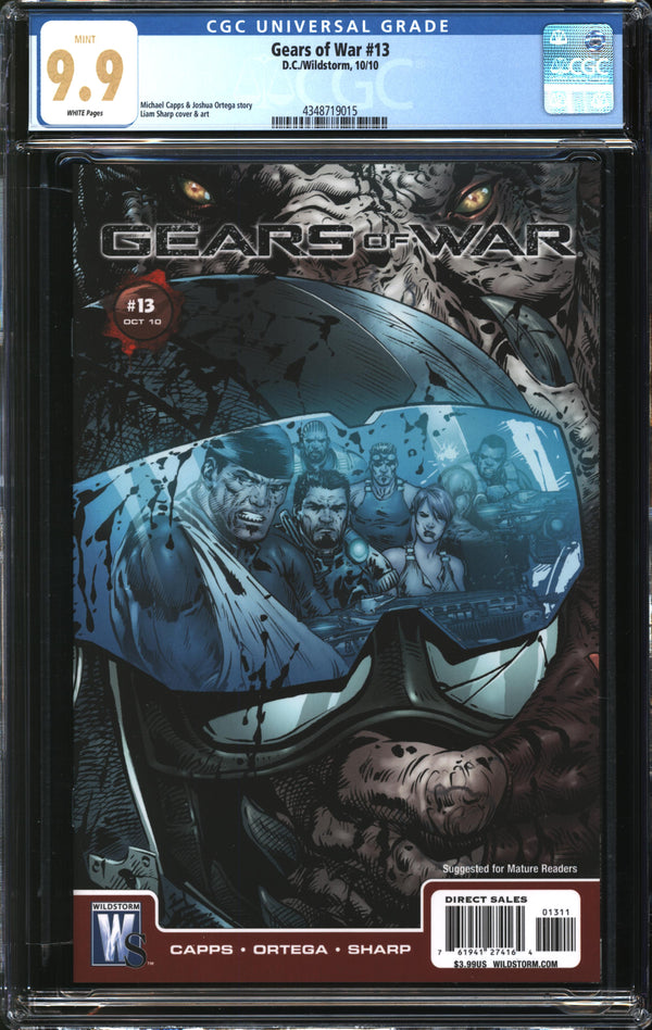 Gears Of War (2008) #13 CGC 9.9 MT
