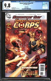 Green Lantern Corps (2006) #57 Ed Benes Variant CGC 9.8 NM/MT