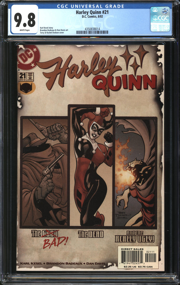 Harley Quinn (2000) #21 CGC 9.8 NM/MT