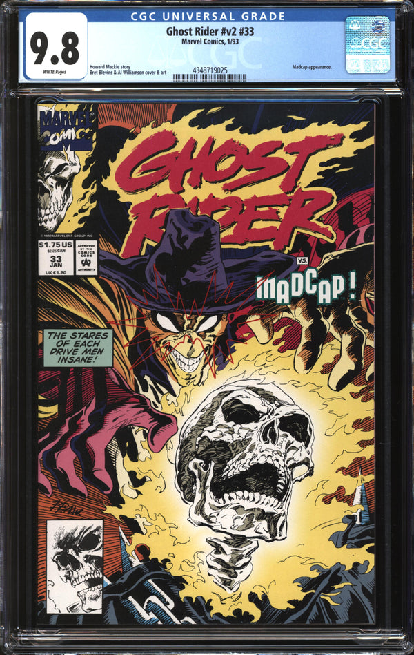 Ghost Rider (1990) #33 CGC 9.8 NM/MT