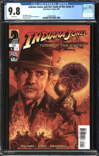 Indiana Jones And The Tomb Of The Gods (2008) #1 CGC 9.8 NM/MT