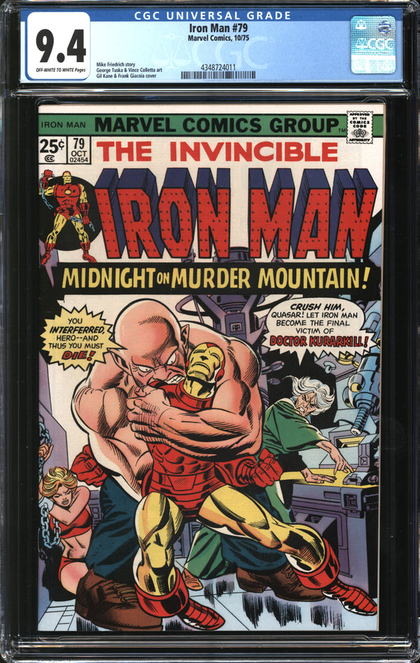 Iron Man (1968) # 79 CGC 9.4 NM