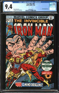 Iron Man (1968) # 81 CGC 9.4 NM