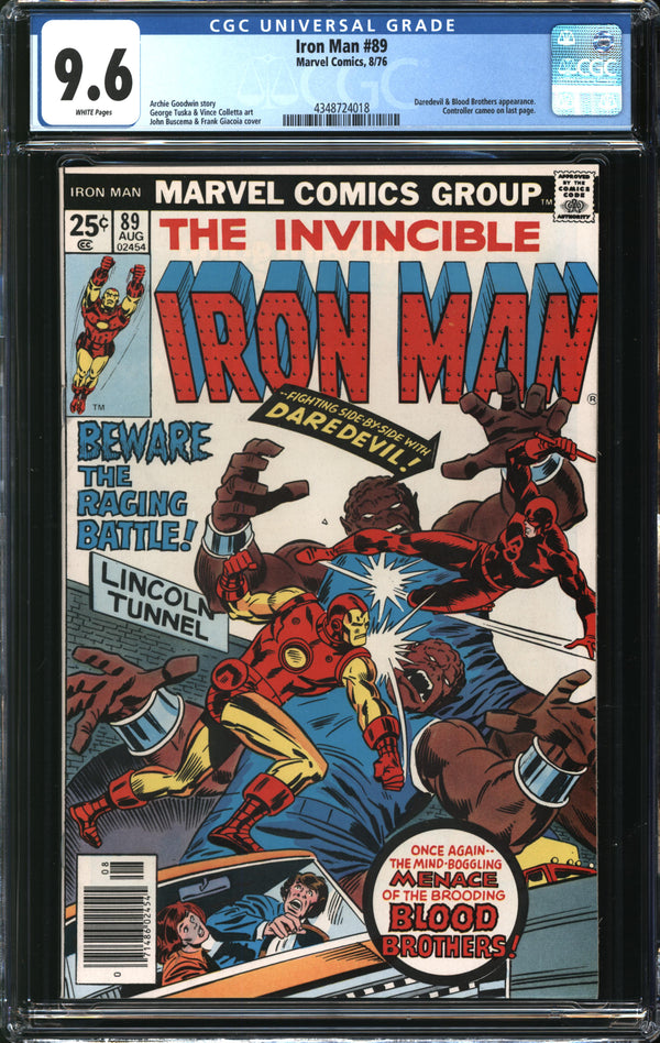Iron Man (1968) # 89 CGC 9.6 NM+