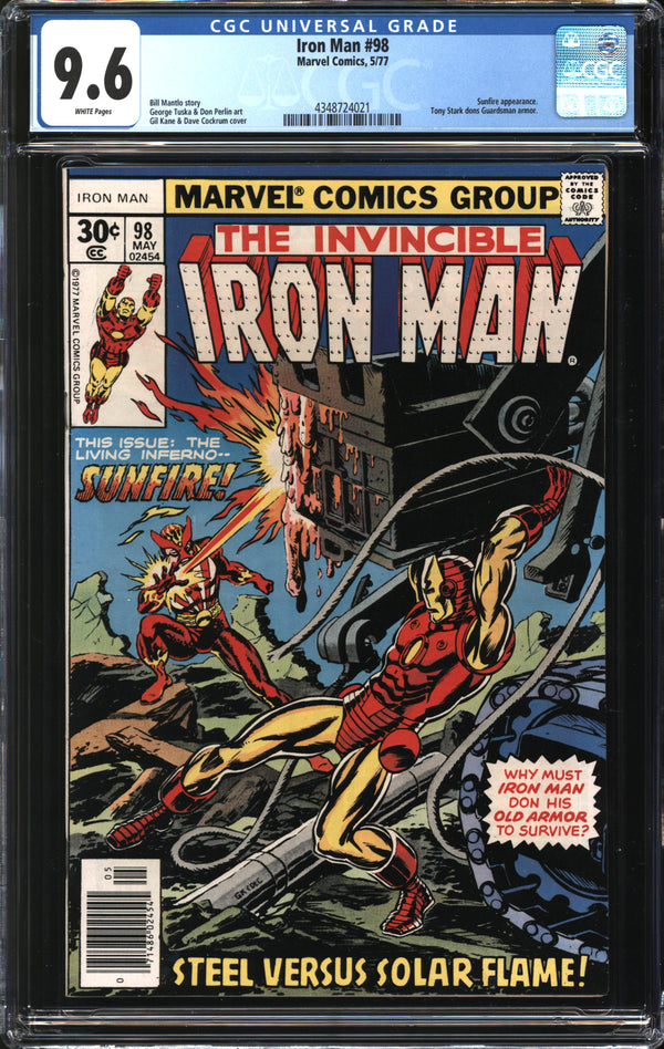 Iron Man (1968) # 98 CGC 9.6 NM+