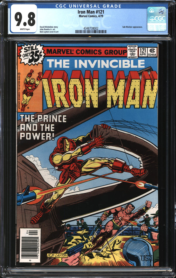 Iron Man (1968) #121 CGC 9.8 NM/MT