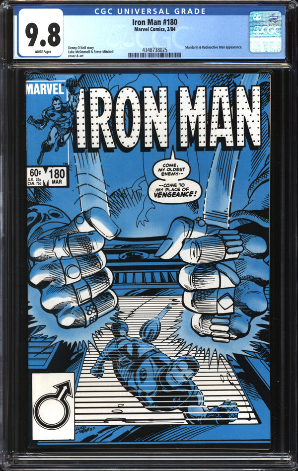 Iron Man (1968) #180 CGC 9.8 NM/MT