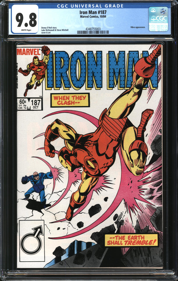 Iron Man (1968) #187 CGC 9.8 NM/MT