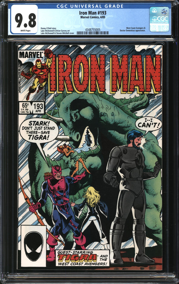 Iron Man (1968) #193 CGC 9.8 NM/MT