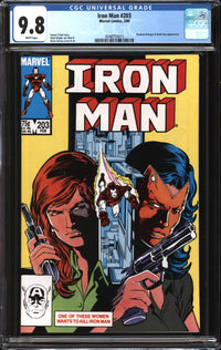 Iron Man (1968) #203 CGC 9.8 NM/MT