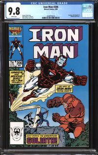 Iron Man (1968) #206 CGC 9.8 NM/MT