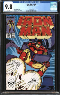 Iron Man (1968) #246 CGC 9.8 NM/MT