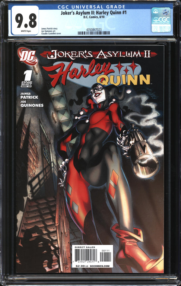 Joker's Asylum II: Harley Quinn (2010) #1 CGC 9.8 NM/MT