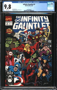 Infinity Gauntlet (1991) #3 CGC 9.8 NM/MT