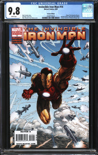 Invincible Iron Man (2008) #14 Marc Silvestri Variant CGC 9.8 NM/MT