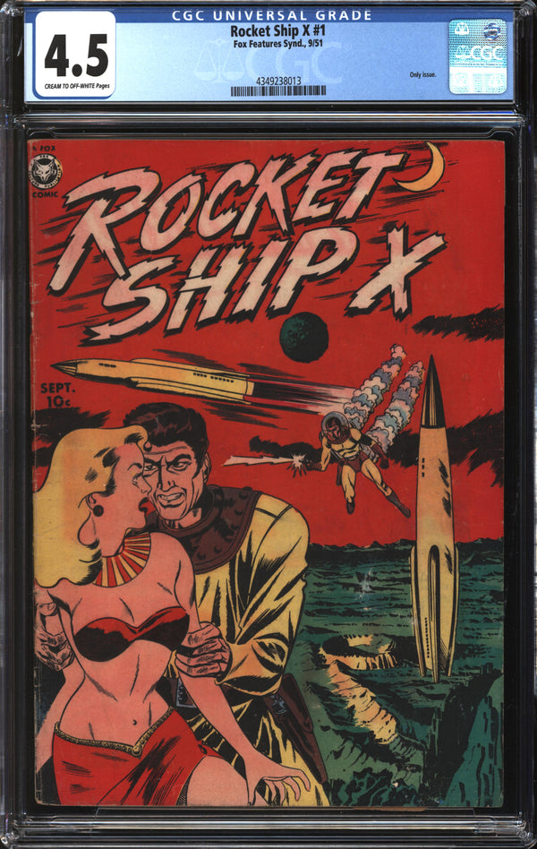 Rocket Ship X (1951) #1 CGC 4.5 VG+