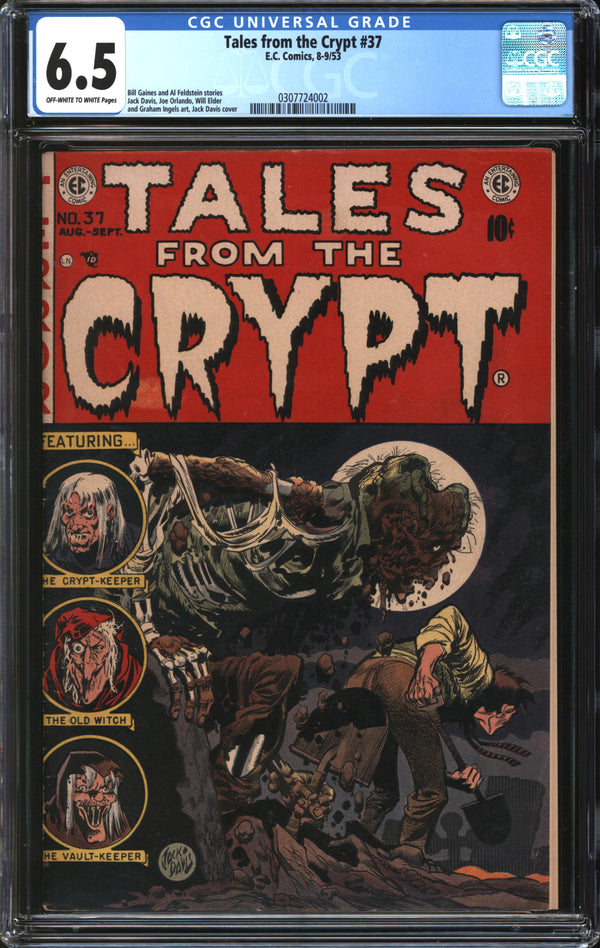 Tales From The Crypt (1950) #37 CGC 6.5 FN+