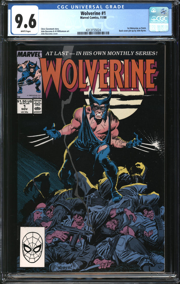 Wolverine (1988) #  1 CGC 9.6 NM+