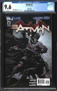 Batman (2011) # 6 Gary Frank Variant CGC 9.6 NM+