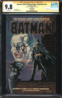 Batman: Official Motion Picture Adaptation (1989) #1 Prestige Format CGC Signature Series 9.8 NM/MT