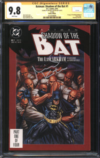 Batman: Shadow Of The Bat (1992) # 1 Deluxe Edition CGC Signature Series 9.8 NM/MT