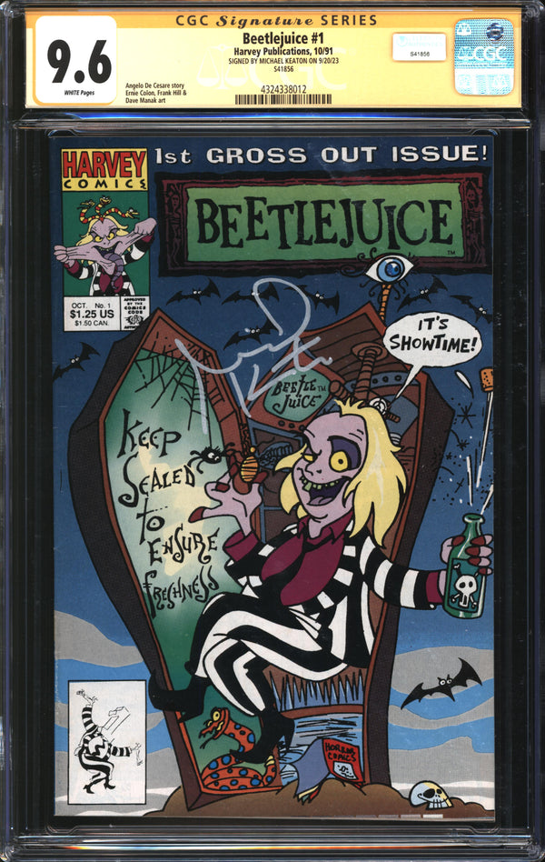 Beetlejuice (1991) #1 CGC Signature Series 9.6 NM+