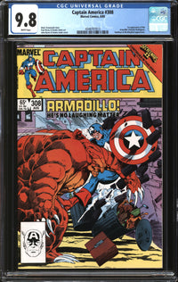 Captain America (1968) #308 CGC 9.8 NM/MT