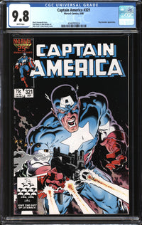 Captain America (1968) #321 CGC 9.8 NM/MT