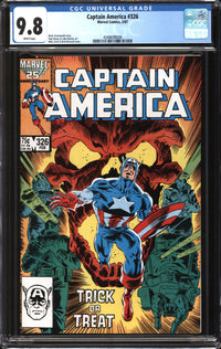 Captain America (1968) #326 CGC 9.8 NM/MT