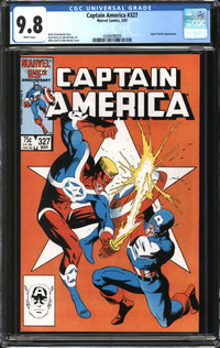 Captain America (1968) #327 CGC 9.8 NM/MT
