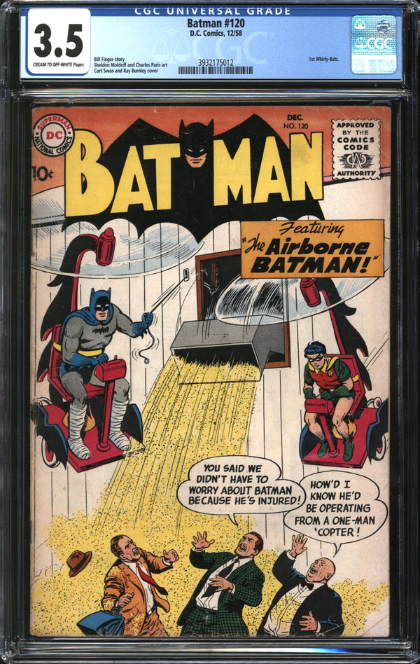 Batman (1940) #120 CGC 3.5 VG-