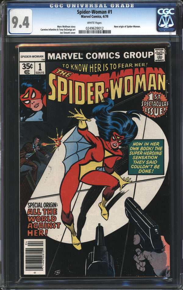 Spider-Woman (1978) #1 CGC 9.4 NM