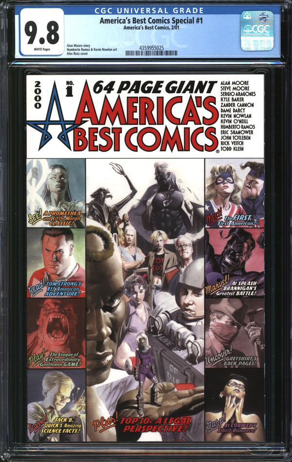 America's Best Comics Special (2001) #1 CGC 9.8 NM/MT
