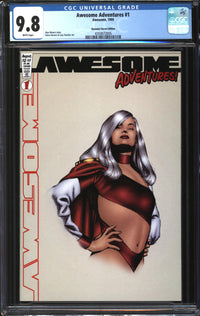 Awesome Adventures (1999) #1 Dynamic Forces Edition CGC 9.8 NM/MT
