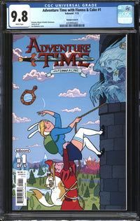 Adventure Time With Fionna & Cake (2013) #1 Joe Quinones Variant Cover B CGC 9.8 NM/MT