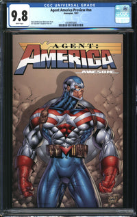 Agent America Preview (1997) #1 CGC 9.8 NM/MT
