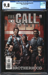 Call Of Duty: The Brotherhood (2002) #3 CGC 9.8 NM/MT