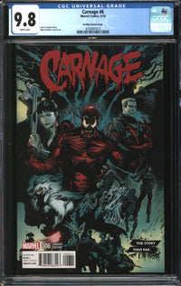 Carnage (2016) #6 Mike Perkins Variant CGC 9.8 NM/MT