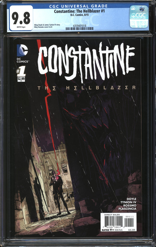Constantine: The Hellblazer (2015) #1 CGC 9.8 NM/MT