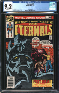 Eternals (1976) #1 CGC 9.2 NM-