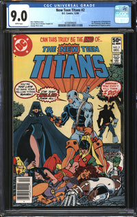New Teen Titans (1980) # 2 Newsstand Edition CGC 9.2 NM-