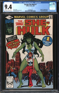 Savage She-Hulk (1980) # 1 CGC 9.4 NM