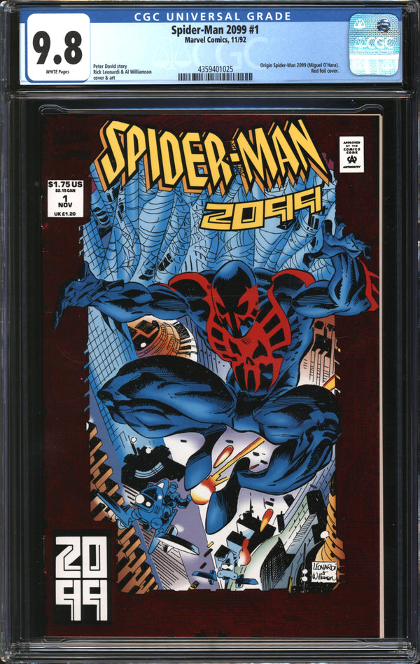 Spider-Man 2099 (1992) #1 CGC 9.8 NM/MT