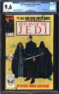 Star Wars: Return Of The Jedi (1983) #4 CGC 9.6 NM+