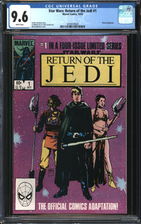 Star Wars: Return Of The Jedi (1983) #1 CGC 9.6 NM+