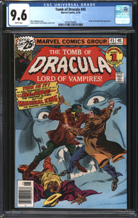 Tomb Of Dracula (1972) #45 CGC 9.6 NM+