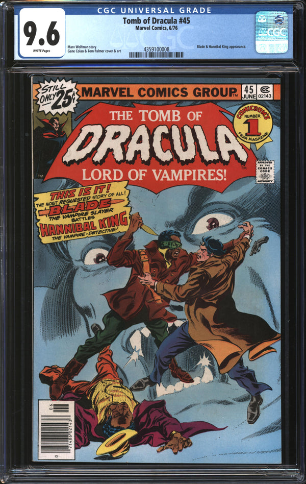 Tomb Of Dracula (1972) #45 CGC 9.6 NM+