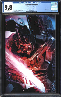 Transformers '84 (2020) #2 East Side Comics Edition B CGC 9.8 NM/MT