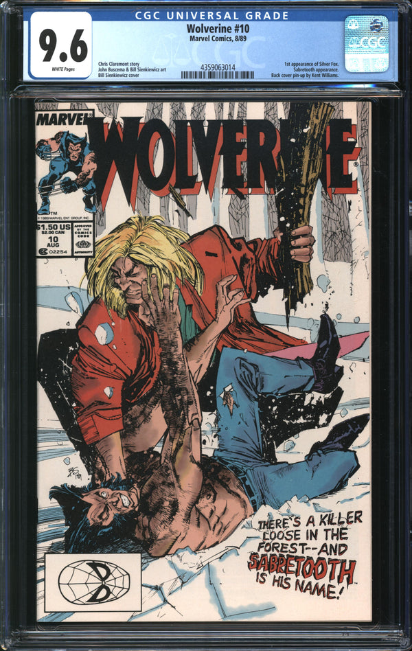 Wolverine (1988) # 10 CGC 9.6 NM+